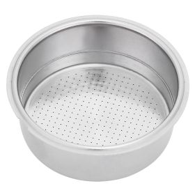 Double Layer Stainless Steel Coffee Filter Pressurized Filter Basket Coffee Machine AccessoriesFor Double Cup (Option: Double occupancy)